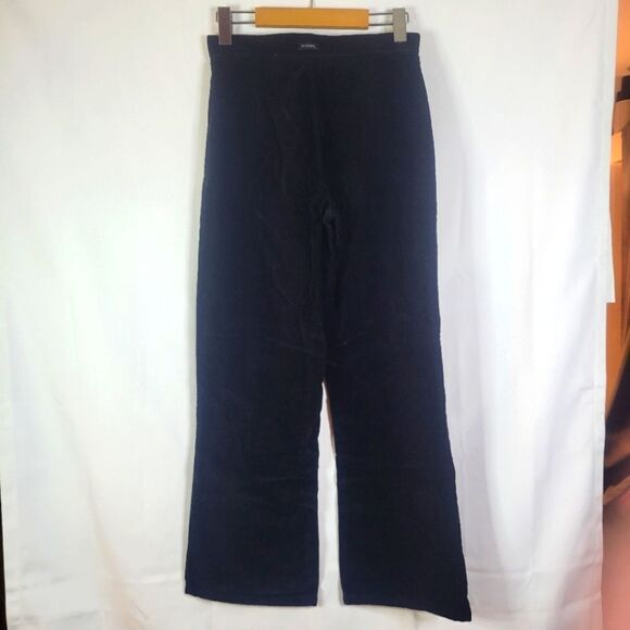 Guess Velvet Classic Black Pants - Picture 1 of 16